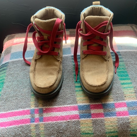 EUC - SOREL laced ankle boots , size 3 - Picture 2 of 6